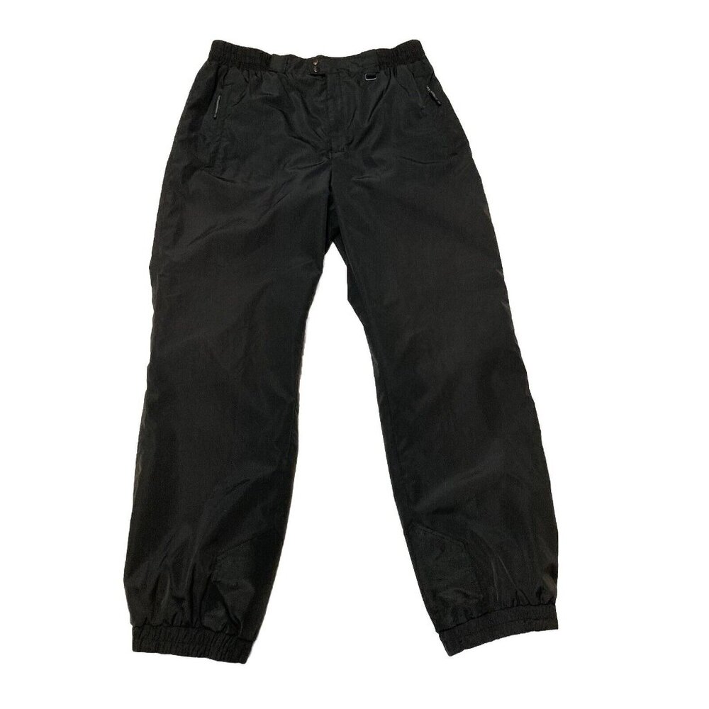 Vintage Men’s XL Long Black Obermeyer Champion Zipper Fly Ski Snowboard Pants